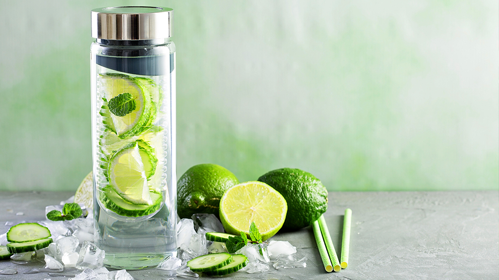 pfas-houston-summer-guide-cucumber-mint-water-bottle
